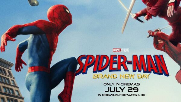 The poster for 'Spiderman - Brand New Day'