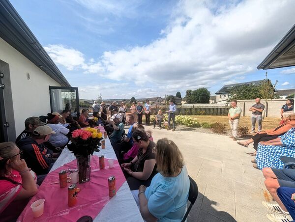 The summer garden party held by the HSE’s Waterford mental health residential care services at Seabreeze, Dungarvan, being addressed by its Clinical Nurse Manager 2 Willie Browne The summer garden party held by the HSE’s Waterford mental health residential care services at Seabreeze, Dungarvan, being addressed by its Clinical Nurse Manager 2 Willie Browne