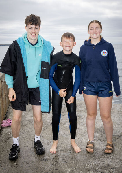 Conor, Jack and Aoibhinn, pictured at the Water Safety Ireland, Summer training camp at Newtown Cove, Tramore. Photo: Joe Evans Conor, Jack and Aoibhinn, pictured at the Water Safety Ireland, Summer training camp at Newtown Cove, Tramore. Photo: Joe Evans