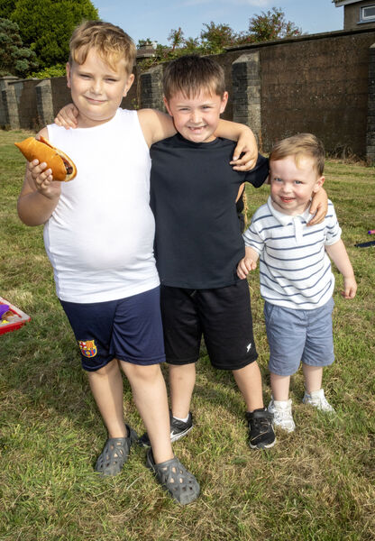 Bill, Brodie and Archie, at the Buíon Phort Láirge Playful Communities, Larchville & Lisduggan, held at Waterford Shopping Centre, Lisduggan. Photo: Joe Evans Bill, Brodie and Archie, at the Buíon Phort Láirge Playful Communities, Larchville & Lisduggan, held at Waterford Shopping Centre, Lisduggan. Photo: Joe Evans