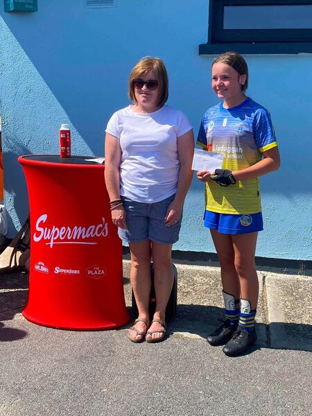 Amelia was awarded the Player of the Match award for Portlaw Camogie Club in the recent U12 county final. Amelia was awarded the Player of the Match award for Portlaw Camogie Club in the recent U12 county final.