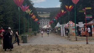 <p>As revellers began converging on Curraghmore Estate smoke from the Comeragh Mountains was visible. Pic: Erin Gahan</p> <p>As revellers began converging on Curraghmore Estate smoke from the Comeragh Mountains was visible. Pic: Erin Gahan</p>