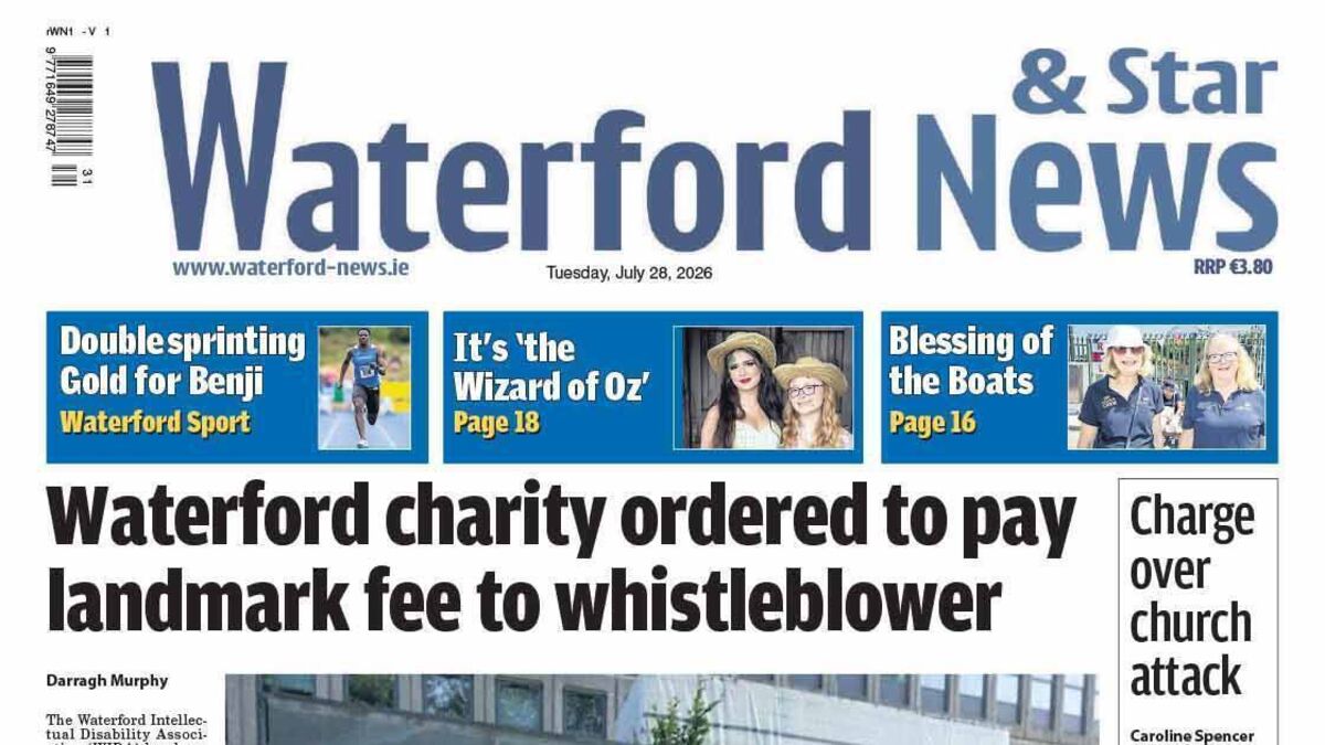 WATCH: What's made the headlines in this week's Waterford News & Star