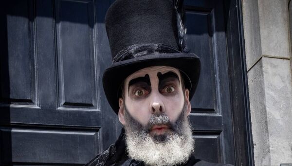 Nick Kavanagh,Morbid & Sons, who performed at Spraoi. Photo: Joe Evans Nick Kavanagh,Morbid & Sons, who performed at Spraoi. Photo: Joe Evans