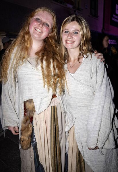 Members of Waterford Youth Arts who performed in Dream of the Shaman, at Spraoi. Photo: joe Evans Members of Waterford Youth Arts who performed in Dream of the Shaman, at Spraoi. Photo: joe Evans