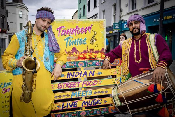 Tandoori Tunes who performed at Spraoi, Photo: Joe Evans Tandoori Tunes who performed at Spraoi, Photo: Joe Evans