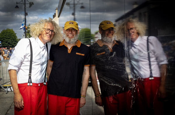 Spraoi regulars The FanzininBrothers, Ricky Business. Photo: Joe Evans Spraoi regulars The FanzininBrothers, Ricky Business. Photo: Joe Evans