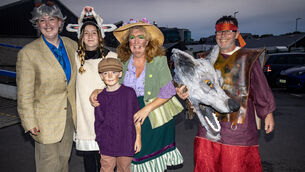 <p> Members of the Dunne family, in Spraoi Parade "Howl". Photo: Joe Evans</p> <p> Members of the Dunne family, in Spraoi Parade "Howl". Photo: Joe Evans</p>