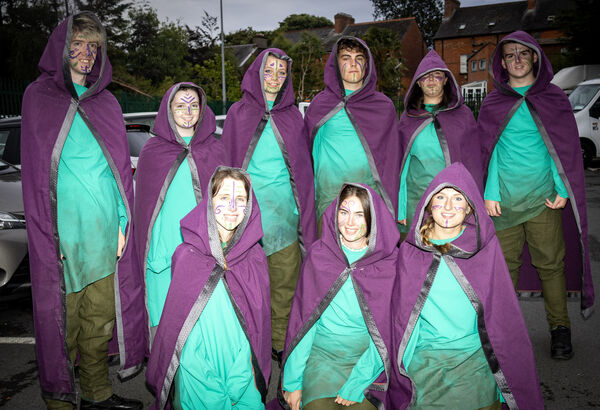 The Druids Choir, in Spraoi Parade "Howl". Photo: Joe Evans The Druids Choir, in Spraoi Parade "Howl". Photo: Joe Evans