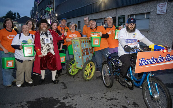 The Donate Crew, in Spraoi Parade "Howl". Photo: Joe Evans The Donate Crew, in Spraoi Parade "Howl". Photo: Joe Evans