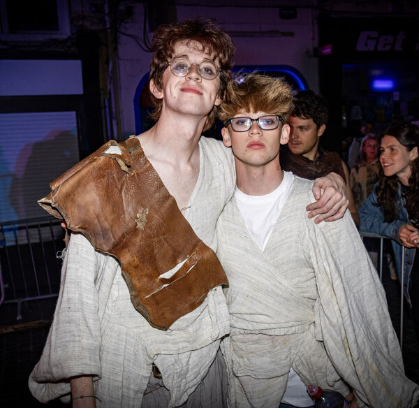 Members of Waterford Youth Arts who performed in Dream of the Shaman, at Spraoi. Photo: joe Evans Members of Waterford Youth Arts who performed in Dream of the Shaman, at Spraoi. Photo: joe Evans