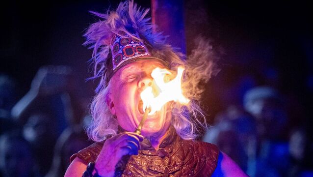 <p>Dream of the Shaman, at Spraoi. Photo: joe Evans</p>