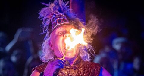 WATCH: Spraoi takes on a mysterious vibe in Waterford 