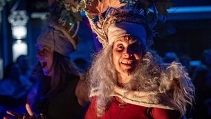 <p>Dream of the Shaman, at Spraoi. Photo: joe Evans</p>