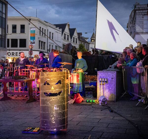 Dream of the Shaman, at Spraoi. Photo: joe Evans Dream of the Shaman, at Spraoi. Photo: joe Evans