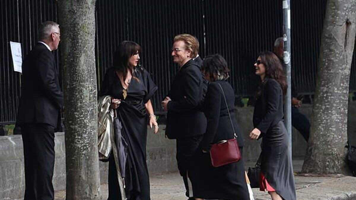 Watch: Bono and Eddie Vedder join stars for funeral of ‘true Dub’ Glen Hansard