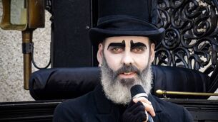 <p>Nick Kavanagh,Morbid &amp; Sons, who performed at Spraoi. Photo: Joe Evans</p>