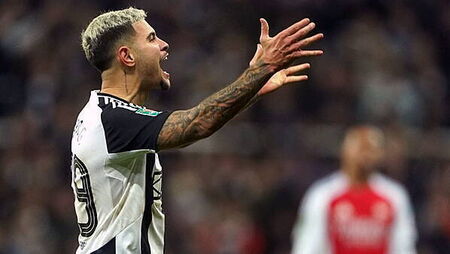 Bruno Guimaraes close to completing move to Arsenal from Newcastle – reports