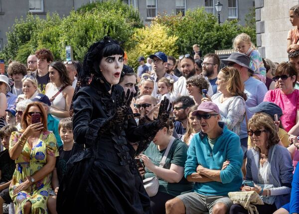 Morbid & Sons, who performed at Spraoi. Photo: Joe Evans Morbid & Sons, who performed at Spraoi. Photo: Joe Evans