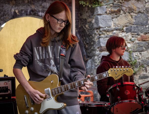 The Jambons who performed at the Teenage Kicks stage at Spraoi. Photo: Joe Evans The Jambons who performed at the Teenage Kicks stage at Spraoi. Photo: Joe Evans