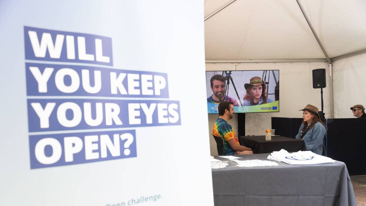 Victims' rights campaign made its Irish debut at Waterford's All Together Now festival
