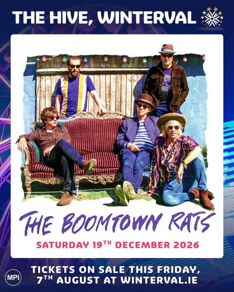 The Boomtown Rats to play in Waterford for Winterval