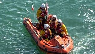 <p>The Tramore crew assisted a person at the Doneraile on Wednesday morning. Picture by Tramore Lifeboat RLNI on Facebook. </p> <p>The Tramore crew assisted a person at the Doneraile on Wednesday morning. Picture by Tramore Lifeboat RLNI on Facebook. </p>