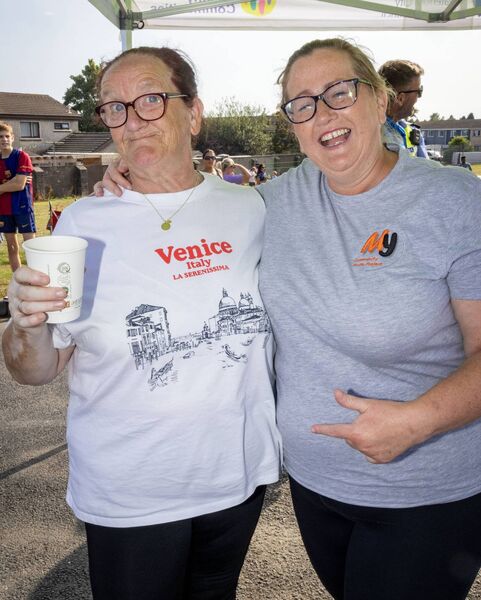 Theresa Collins and roseanne Magee, at the Buíon Phort Láirge Playful Communities, Larchville &amp; Lisduggan, held at Waterford Shopping Centre, Lisduggan. Photo: Joe Evans