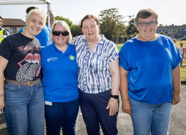 Emma Noonan, Emma Smyth, Orla O'Brien and Sinead Keoghe, at the Buíon Phort Láirge Playful Communities, Larchville &amp; Lisduggan, held at Waterford Shopping Centre, Lisduggan. Photo: Joe Evans