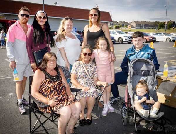 Members of the Collins, Callaghan, Regan and Roche familys, at the Buíon Phort Láirge Playful Communities, Larchville &amp; Lisduggan, held at Waterford Shopping Centre, Lisduggan. Photo: Joe Evans