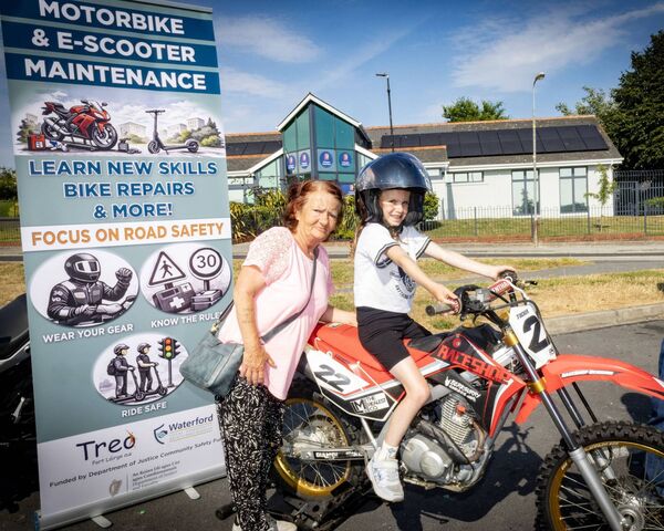 Ann and Ramona, at the Buíon Phort Láirge Playful Communities, Larchville &amp; Lisduggan, held at Waterford Shopping Centre, Lisduggan. Photo: Joe Evans