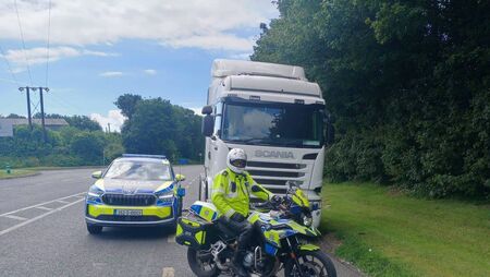 Operation Iompair sees HGV team-up between Waterford and Kilkenny gardaí