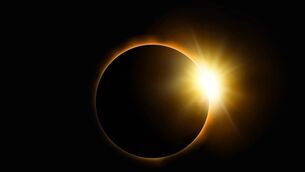 <p>The eclipse is due to take place on Wednesday, August 12, just after 6 pm, when the moon will move in front of the sun. Stock Image</p>