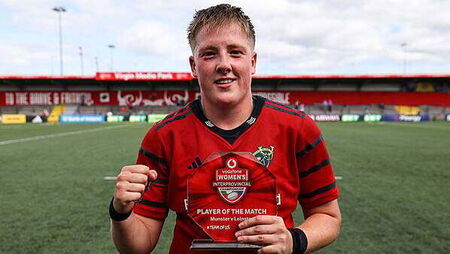 Buttimer scores four tries as Munster ease to win over Leinster