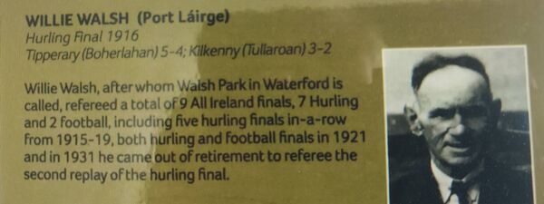The late Willie Walsh. The late Willie Walsh.