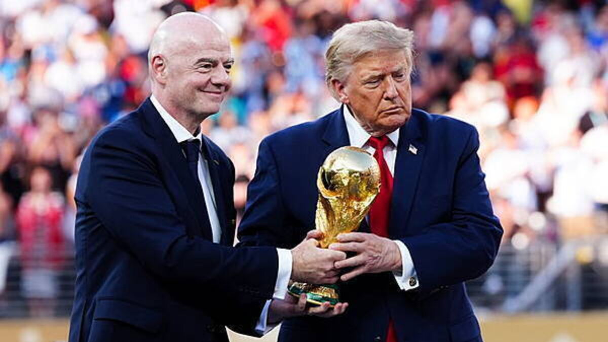 Donald Trump warns of 'terrible mistake' if FIFA replaces Gianni Infantino