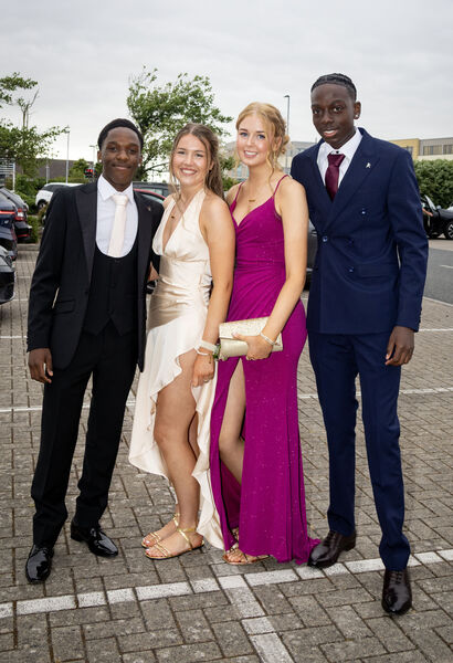Leon, Isabel, Kayla and Isack, who attended the Ardscoil na Mara Graduation Ball. Photo: Joe Evans Leon, Isabel, Kayla and Isack, who attended the Ardscoil na Mara Graduation Ball. Photo: Joe Evans