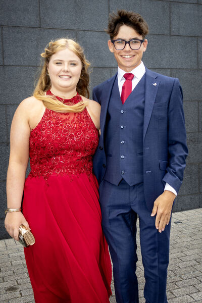 Sarah and Rian, who attended the Ardscoil na Mara Graduation Ball. Photo: Joe Evans Sarah and Rian, who attended the Ardscoil na Mara Graduation Ball. Photo: Joe Evans