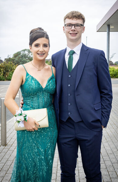 Robyn Butler and Tommy Griffin, who attended the Ardscoil na Mara Graduation Ball. Photo: Joe Evans Robyn Butler and Tommy Griffin, who attended the Ardscoil na Mara Graduation Ball. Photo: Joe Evans