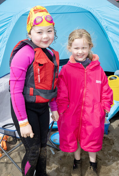 Isobel and Penelope, at Boatstrand for Water Safety Ireland, summer camp. Photo: Joe Evans Isobel and Penelope, at Boatstrand for Water Safety Ireland, summer camp. Photo: Joe Evans