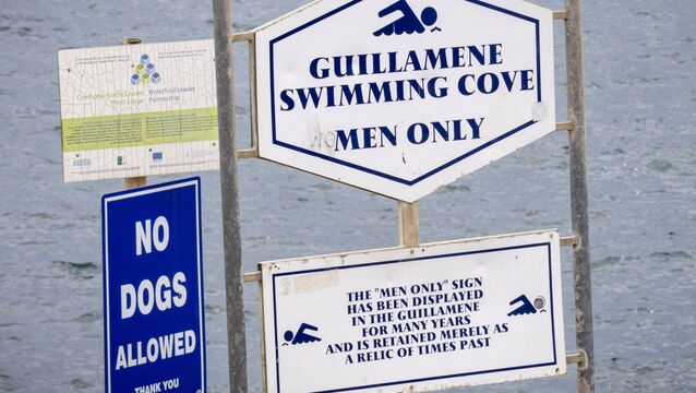 No access to popular Waterford swimming spot from this morning