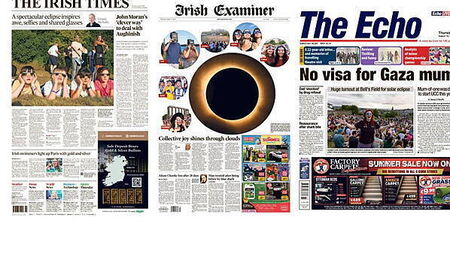 What the papers say: Thursday's front pages