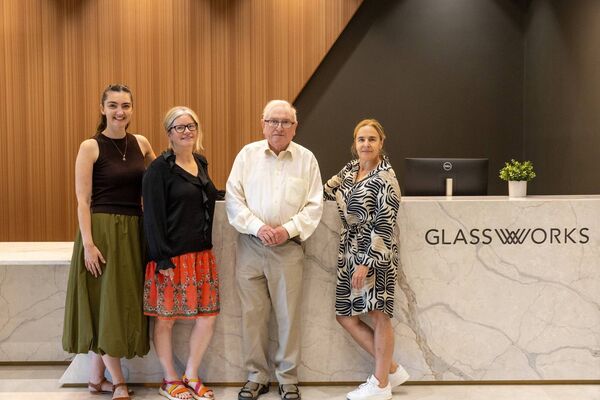Waterford Crystal photographer, Terry Murphy pictured at Glassworks for the recording of a new SETU podcast with host Mary O’Neill. Also pictured are Laura Power, UNESCO Learning City Project Manager, and SETU and Elaine Sheridan, University Secretary. Waterford Crystal photographer, Terry Murphy pictured at Glassworks for the recording of a new SETU podcast with host Mary O’Neill. Also pictured are Laura Power, UNESCO Learning City Project Manager, and SETU and Elaine Sheridan, University Secretary.