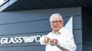 <p>Waterford Crystal photographer, Terry Murphy visits Glassworks to share the stories behind some of the remarkable images he captured during his career as part of a new SETU podcast. Terry is pictured at Glassworks demonstrating a master blower’s tool.</p> <p>Waterford Crystal photographer, Terry Murphy visits Glassworks to share the stories behind some of the remarkable images he captured during his career as part of a new SETU podcast. Terry is pictured at Glassworks demonstrating a master blower’s tool.</p>