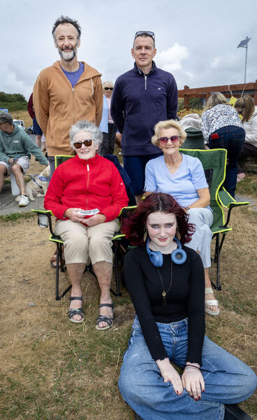 Frank Walsh, Conor Rush, Margaret Walsh, Nula Rush and Clodagh, pictured at the annual Gerry Rush, memorial coffee morning at the Guillamene Tramore in aid of Waterford Hospice. Photo: Joe Evans Frank Walsh, Conor Rush, Margaret Walsh, Nula Rush and Clodagh, pictured at the annual Gerry Rush, memorial coffee morning at the Guillamene Tramore in aid of Waterford Hospice. Photo: Joe Evans