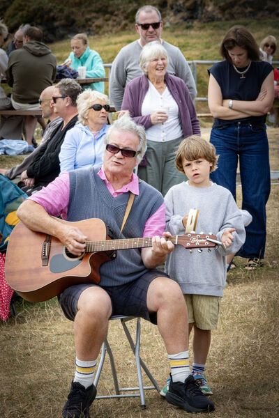 Donal O'Connell and his grandson Harry Ivory, pictured at the annual Gerry Rush, memorial coffee morning at the Guillamene Tramore in aid of Waterford Hospice. Photo: Joe Evans Donal O'Connell and his grandson Harry Ivory, pictured at the annual Gerry Rush, memorial coffee morning at the Guillamene Tramore in aid of Waterford Hospice. Photo: Joe Evans
