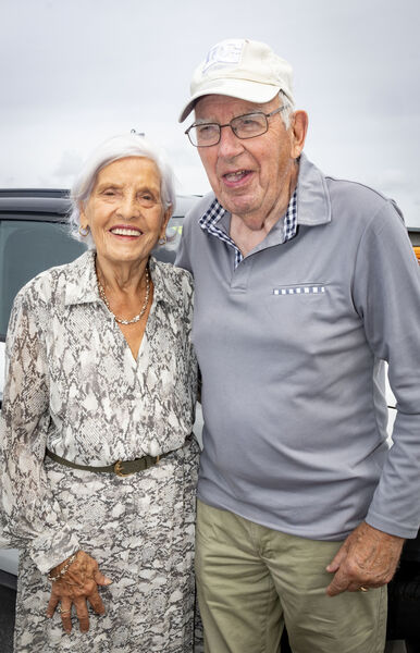 Noeline and senan Power, who celebrated their 60th Wedding Anniversay recently, pictured at the annual Gerry Rush, memorial coffee morning at the Guillamene Tramore in aid of Waterford Hospice. Photo: Joe Evans Noeline and senan Power, who celebrated their 60th Wedding Anniversay recently, pictured at the annual Gerry Rush, memorial coffee morning at the Guillamene Tramore in aid of Waterford Hospice. Photo: Joe Evans