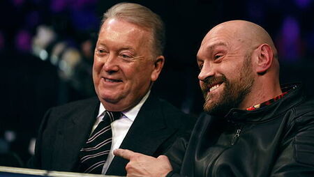 Tyson Fury and Anthony Joshua must agree venue for big bout, says Frank Warren
