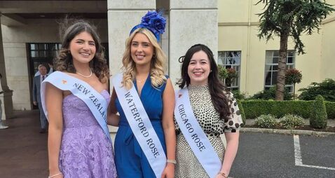 Waterford represented three times over at this year's Rose of Tralee