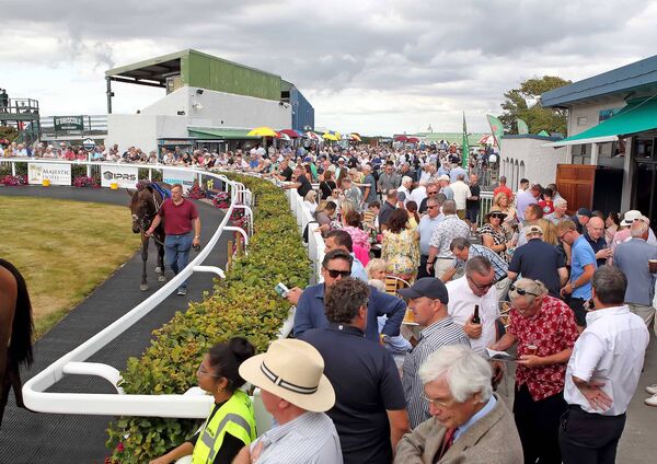 Huge crowds once again in attendance on Friday night at Tramore Racecourse.